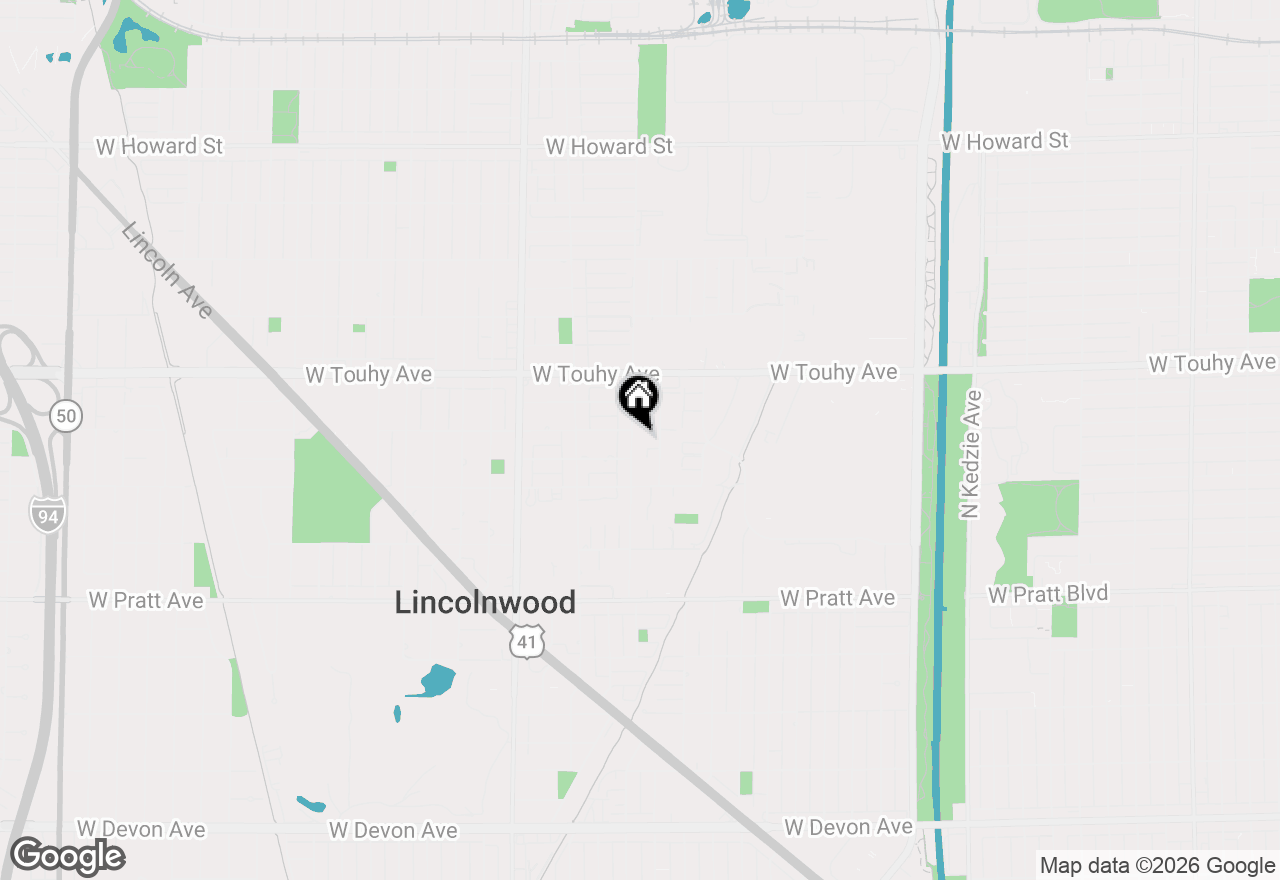 Map of 7065 N Hamlin Avenue, Lincolnwood, IL 60712