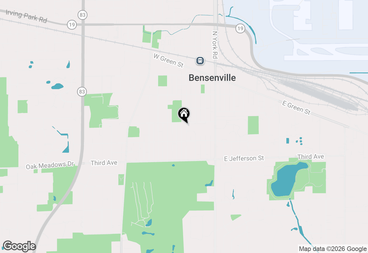 Map of 310 S Mason Street, Bensenville, IL 60106