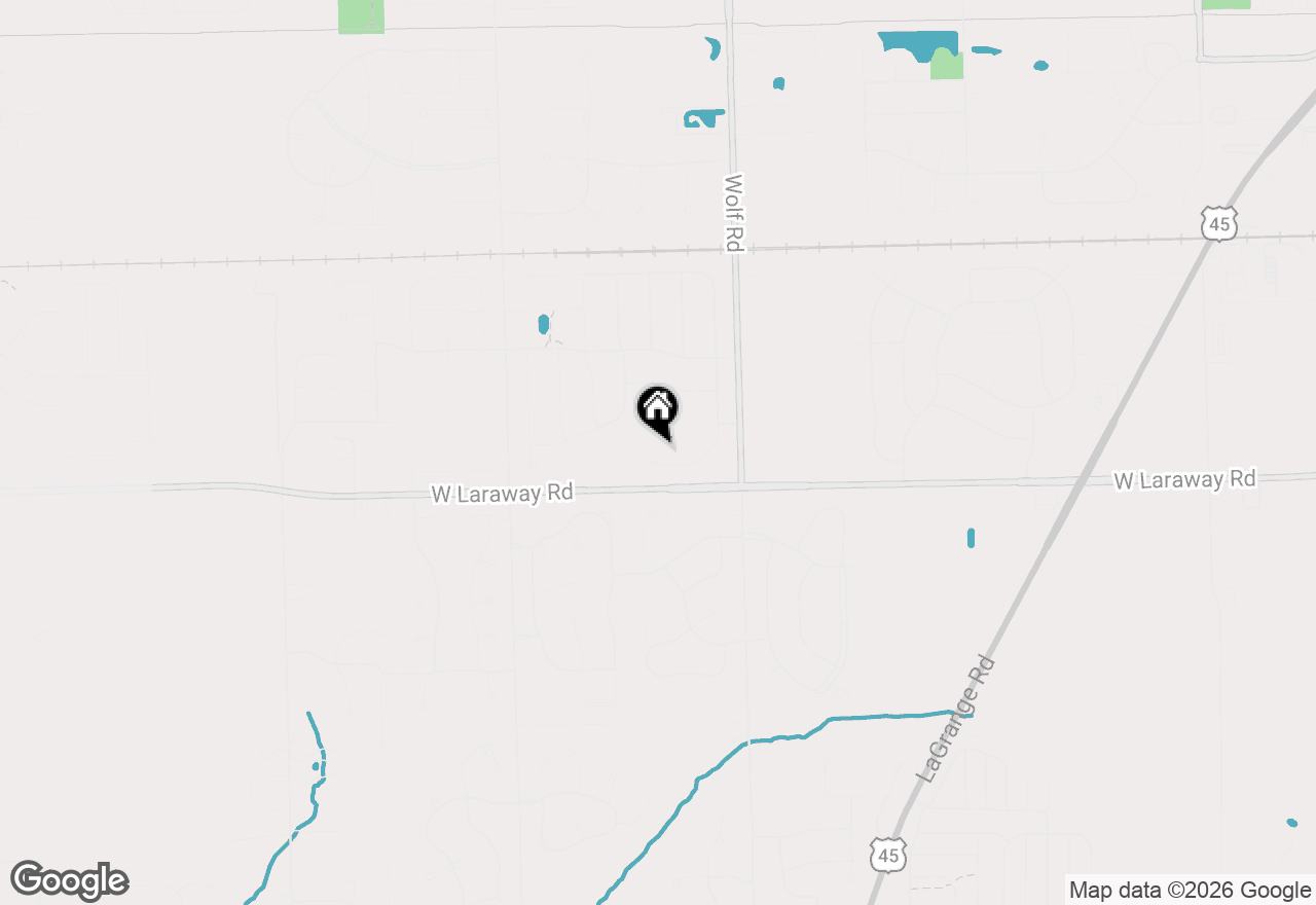 Map of 11324 Cedarwood Court, Frankfort, IL 60423
