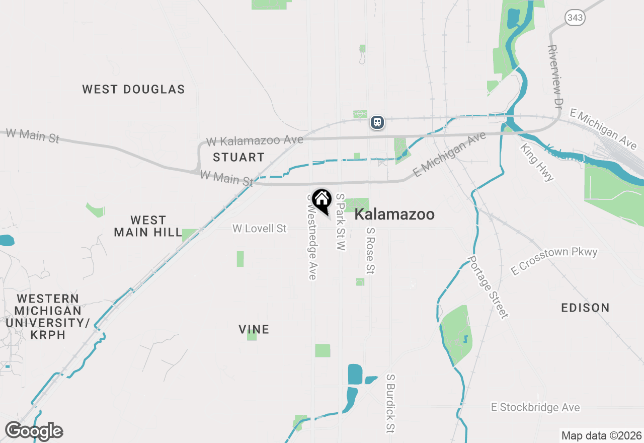 Map of 471 W South Street #38.....#106, Kalamazoo, MI 49007