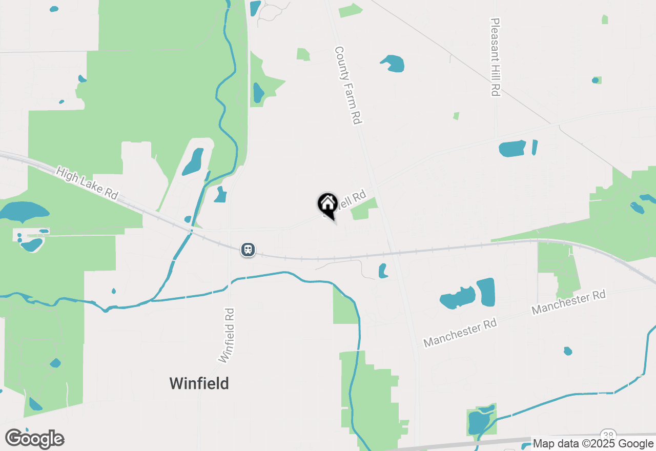 Map of 0S751 East Street S, Winfield, IL 60190