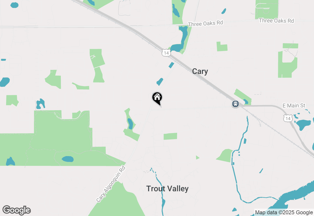 Map of 682 W Main Street, Cary, IL 60013