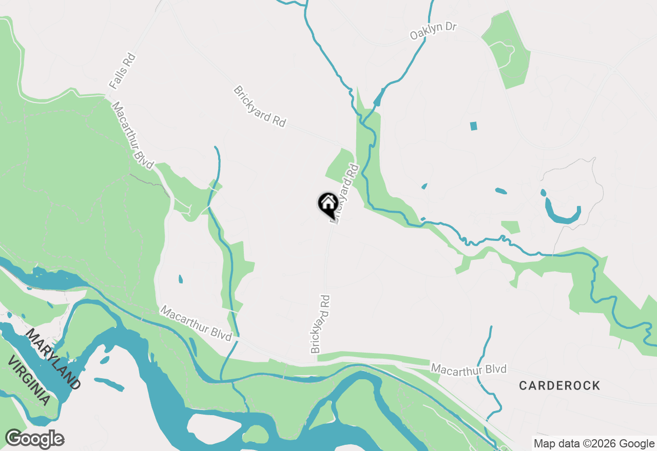 Map of 7700 Brickyard Road, Potomac, MD 20854