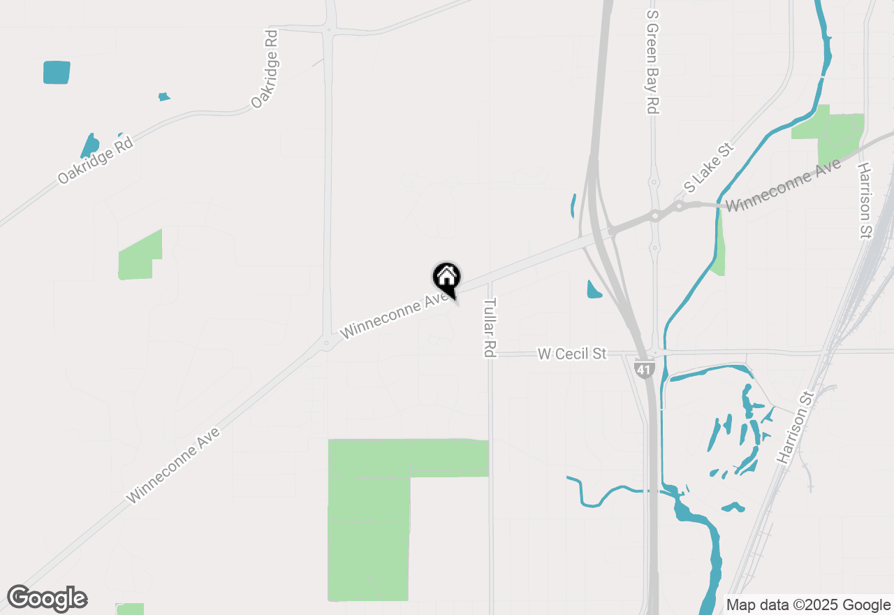 Map of 1115 Daniel Court #40, Neenah, WI 54956