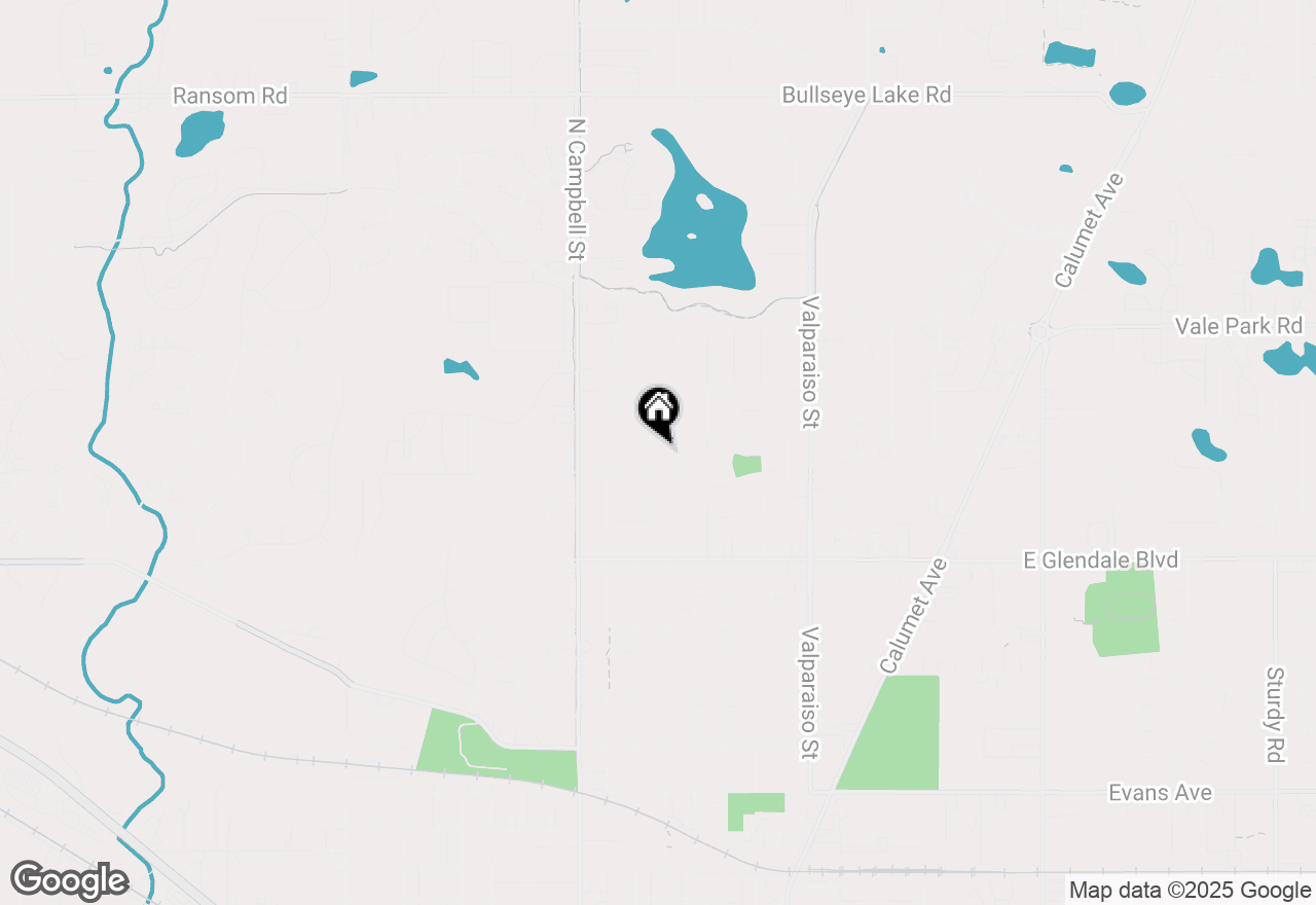 Map of 2208 Vine Street, Valparaiso, IN 46383