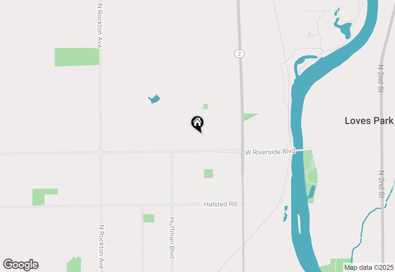 Map of 1515 Vassar Road, Rockford, IL 61103