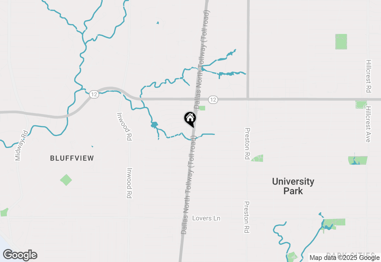 Map of 5866 Farquhar Lane, Dallas, TX 75209