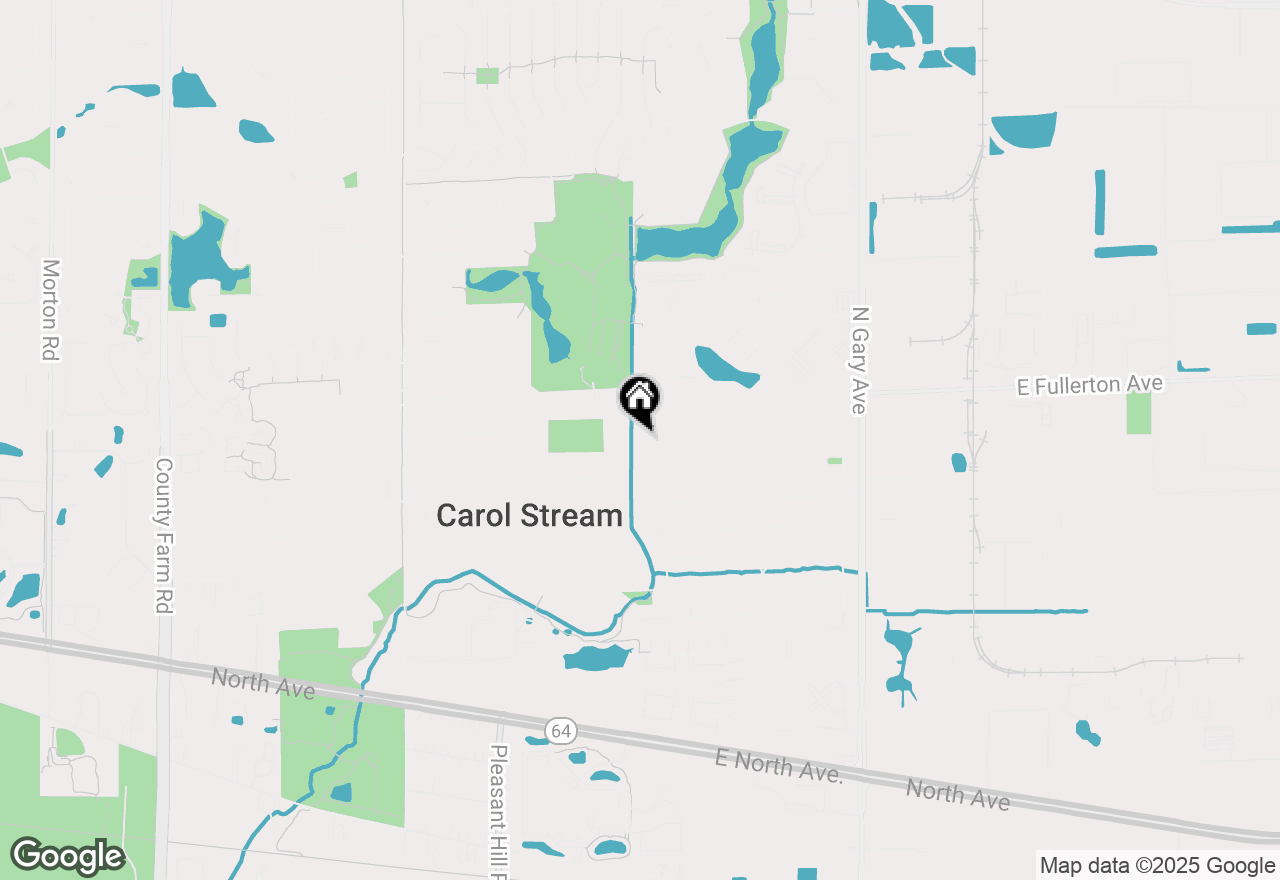 Map of 486 Hiawatha Drive, Carol Stream, IL 60188