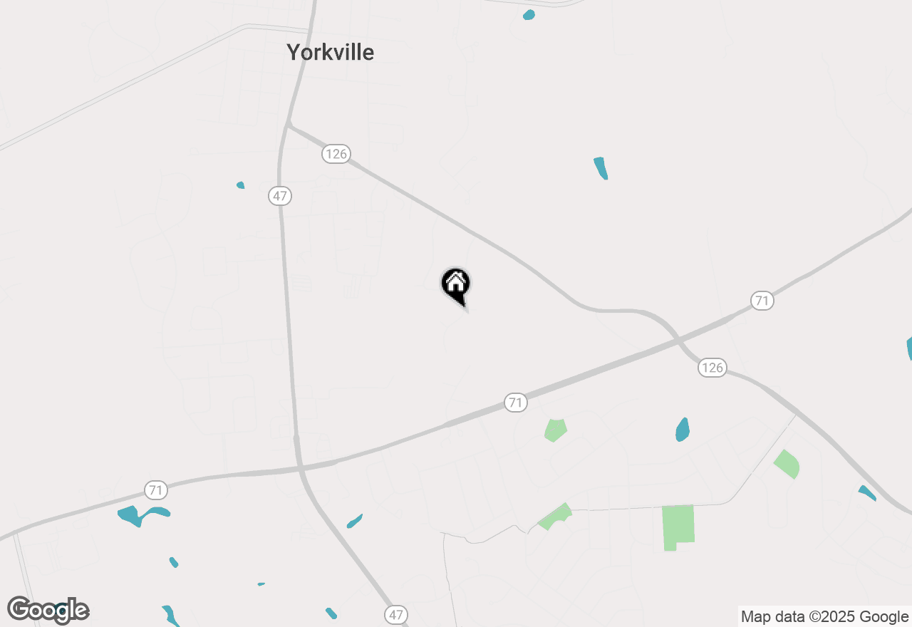 Map of 64 Crooked Creek Drive, Yorkville, IL 60560