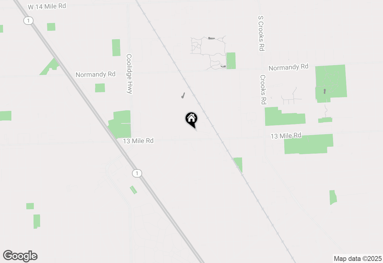 Map of 3415 Benjamin Avenue #403, Royal Oak, MI 48073