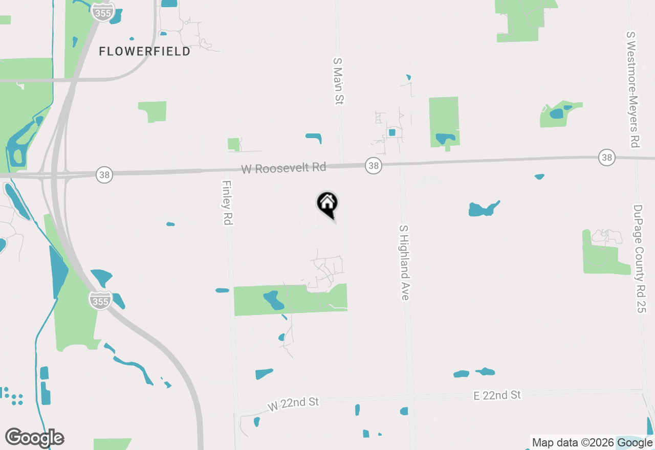 Map of 120 Collen Drive #221A, Lombard, IL 60148