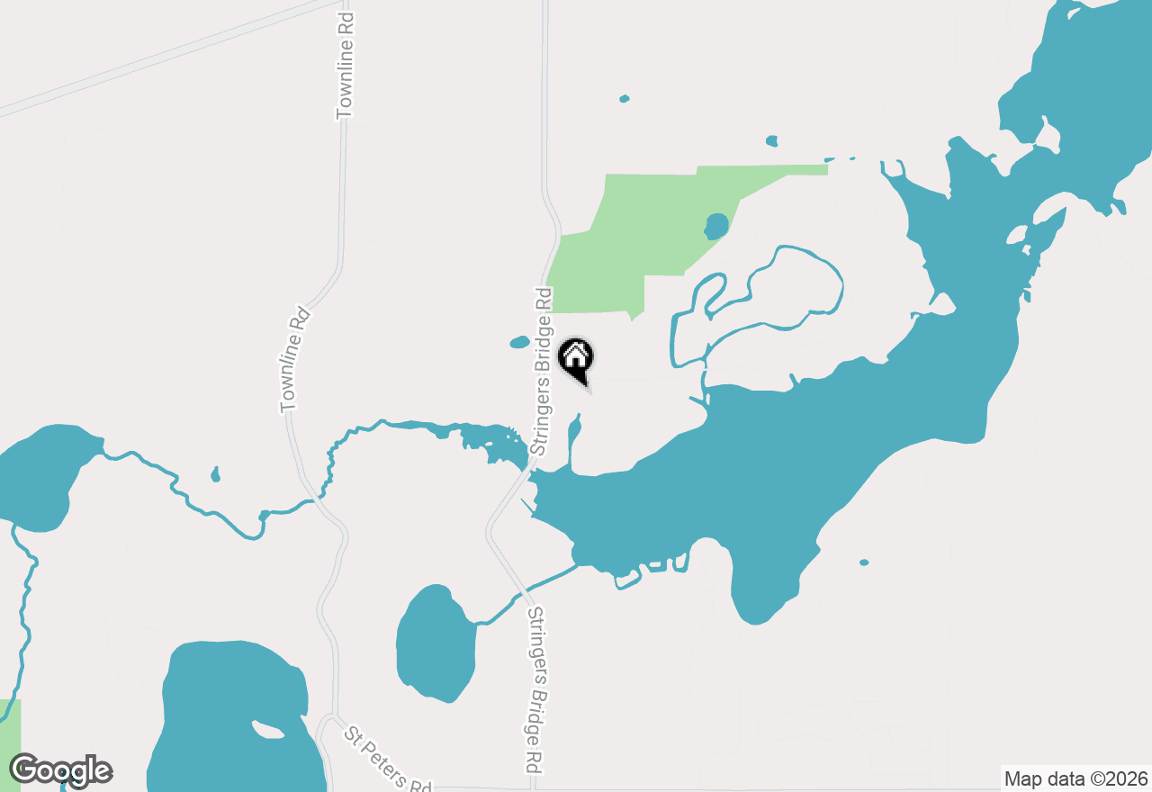 Map of W2247 Beulah Heights Rd, East Troy, WI 53120