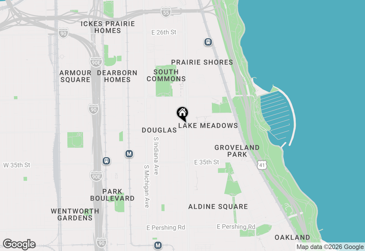 Map of 3245 S Calumet Avenue, Chicago, IL 60616