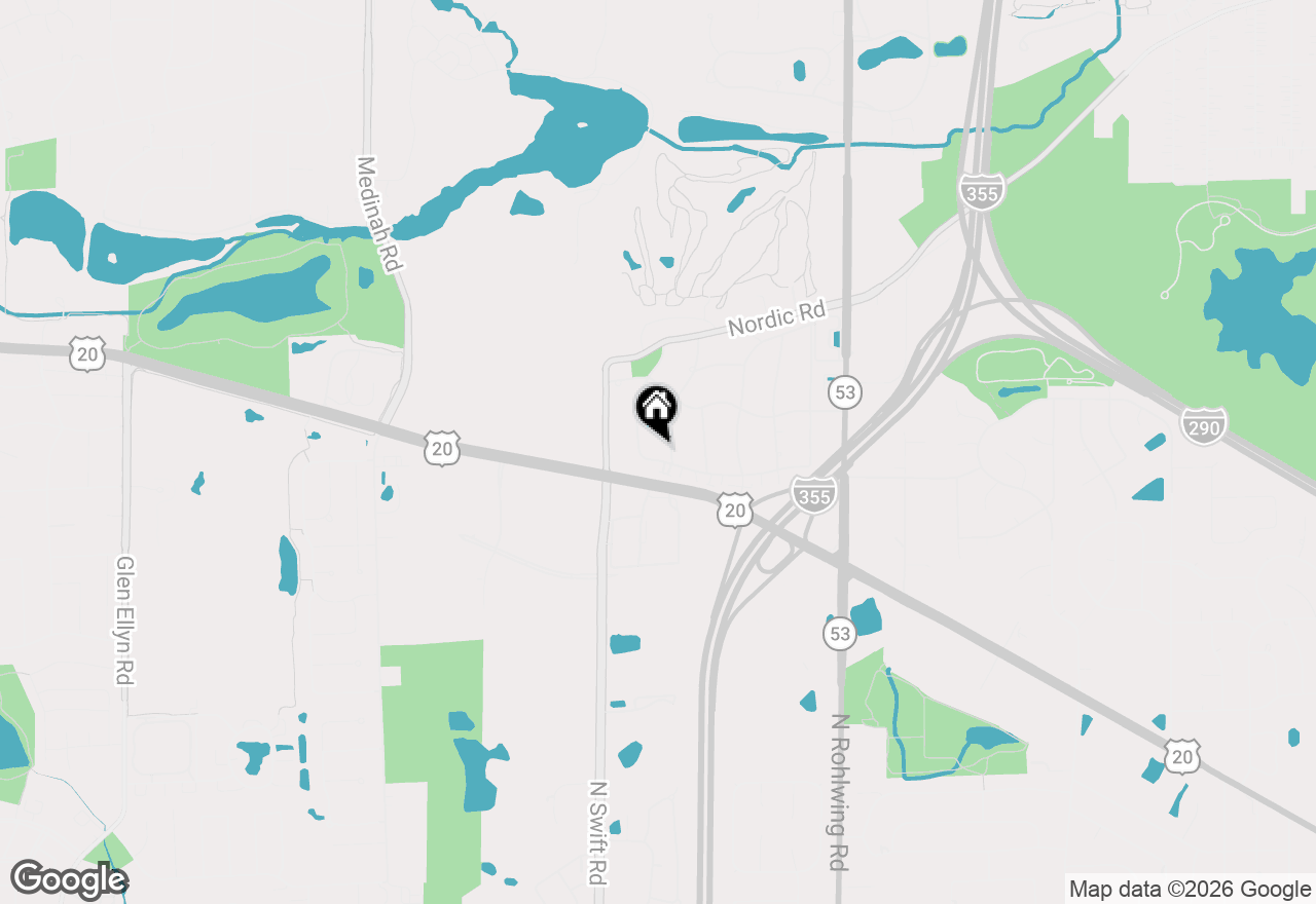 Map of 21W310 Tee Lane, Itasca, IL 60143