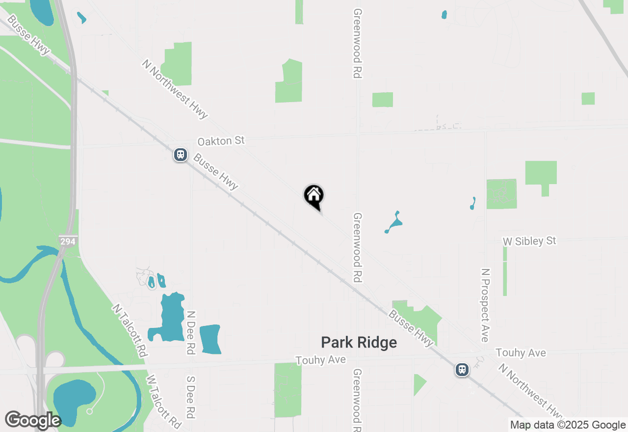 Map of 722 N Northwest Highway #A, Park Ridge, IL 60068