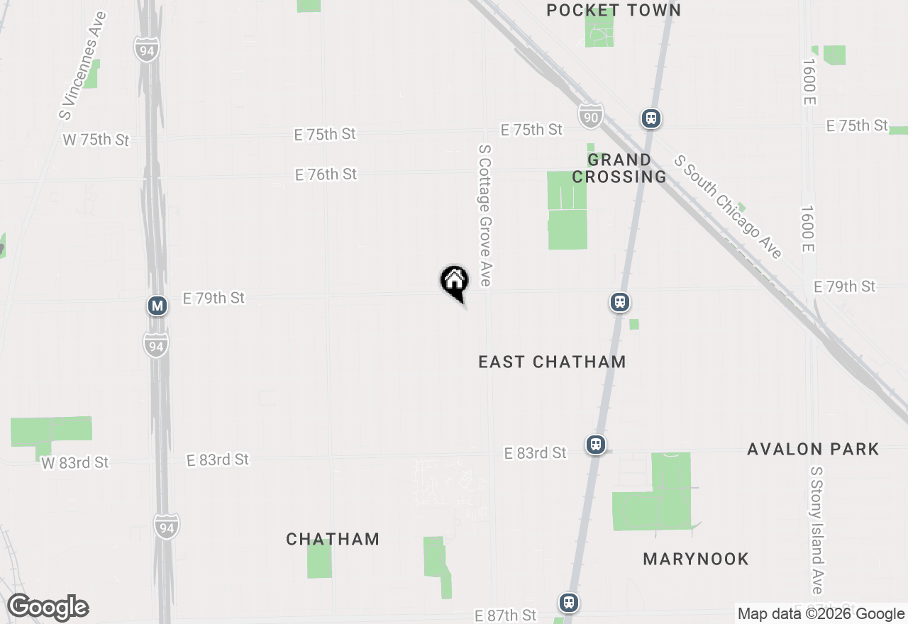 Map of 7927 S Langley Avenue, Chicago, IL 60619