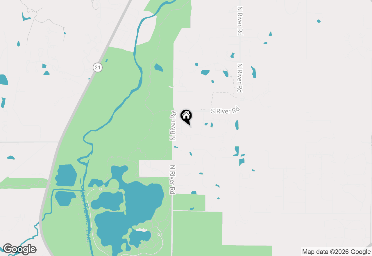 Map of 5760 Churchill Lane, Libertyville, IL 60048