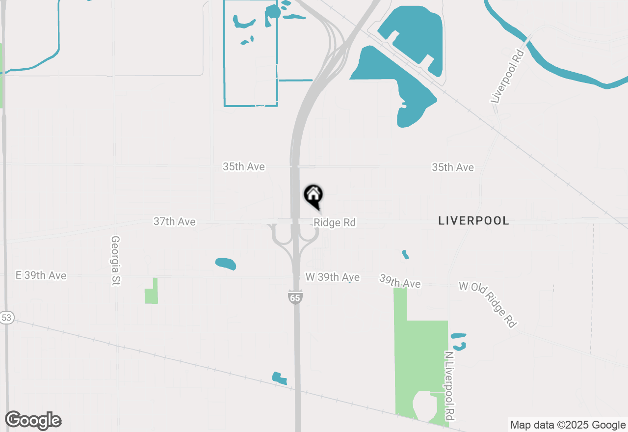 Map of 3665 Florida Street, Lake Station, IN 46405