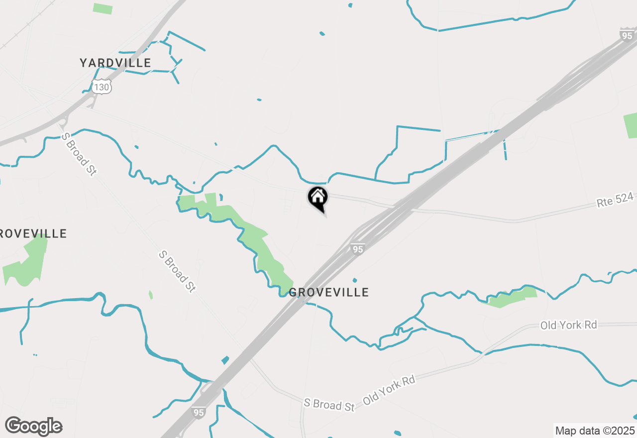 Map of 4503 Crosswicks Hamilton Square Rd, Robbinsville, NJ 08691