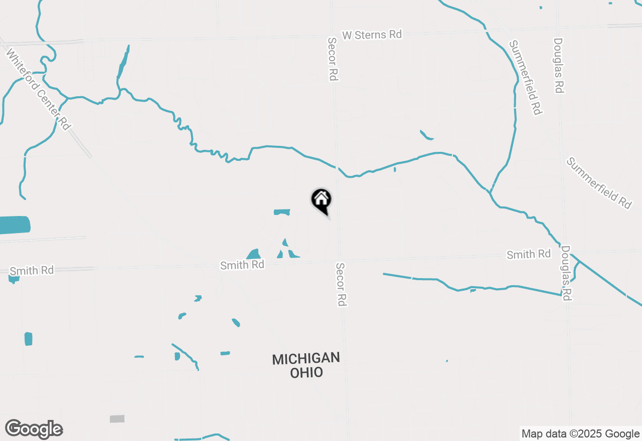Map of 6837 Summerlyn Lakes Drive, Lambertville, MI 48144