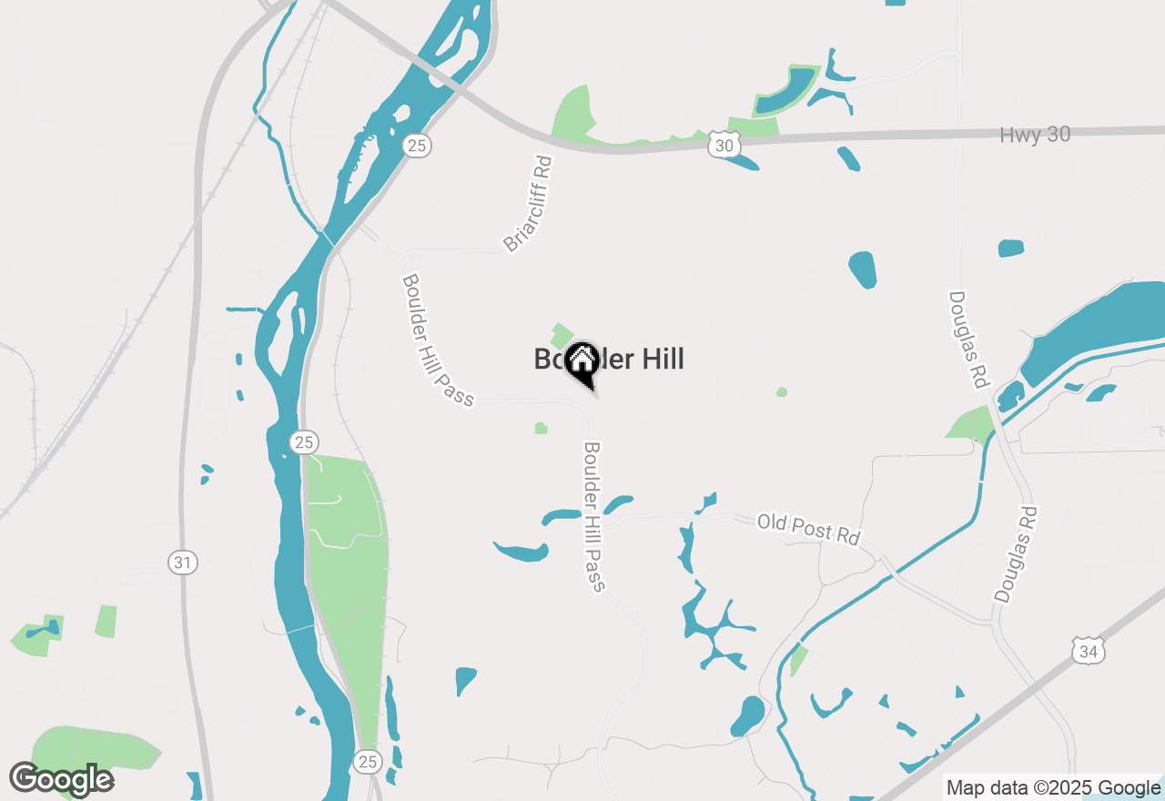 Map of 172 Boulder Hill Pass, Montgomery, IL 60538