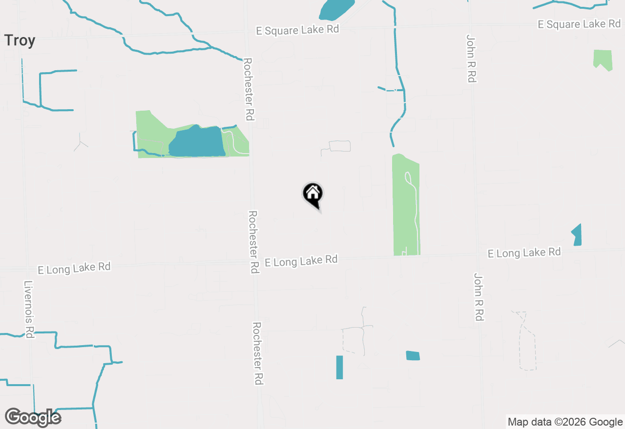 Map of 1291 Ashley Drive, Troy, MI 48085