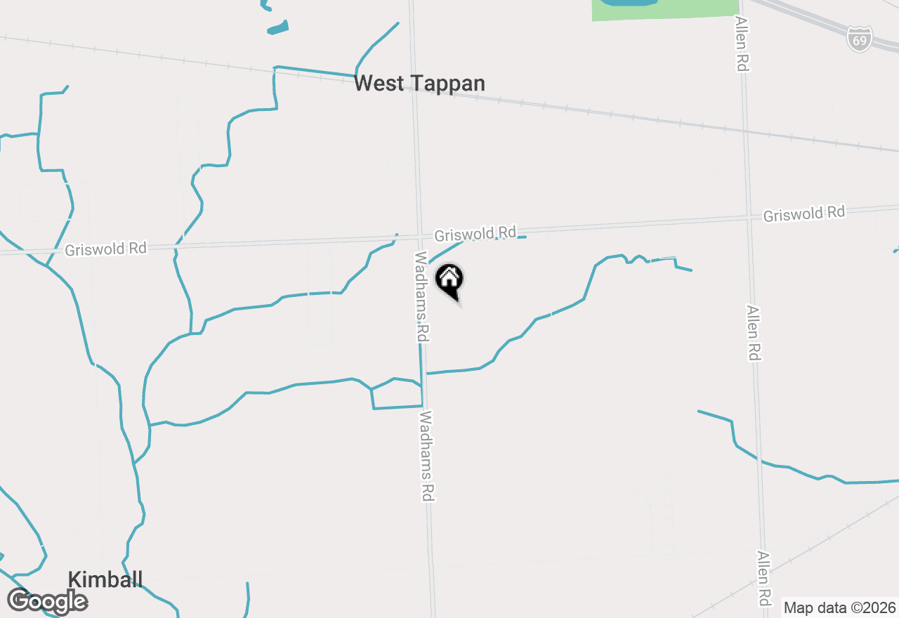 Map of 1863 Wadhams Road, Kimball, MI 48074