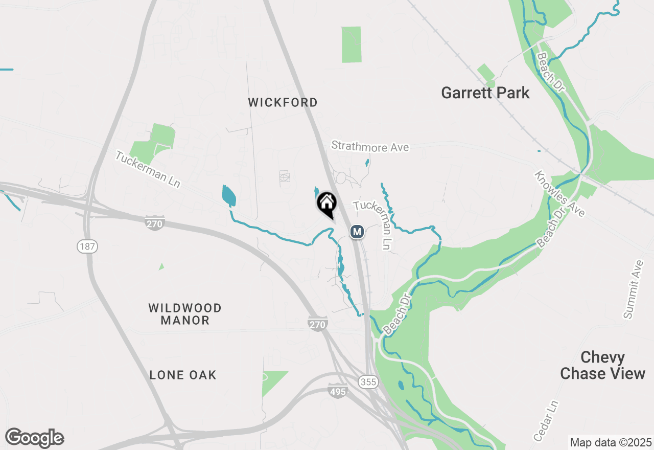 Map of 10500 Rockville Pike #1525, Rockville, MD 20852