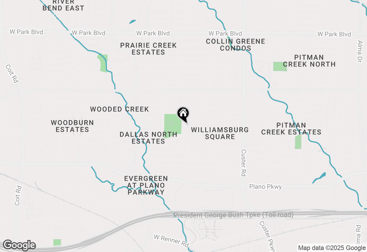 Map of 2525 Fairview Drive, Plano, TX 75075