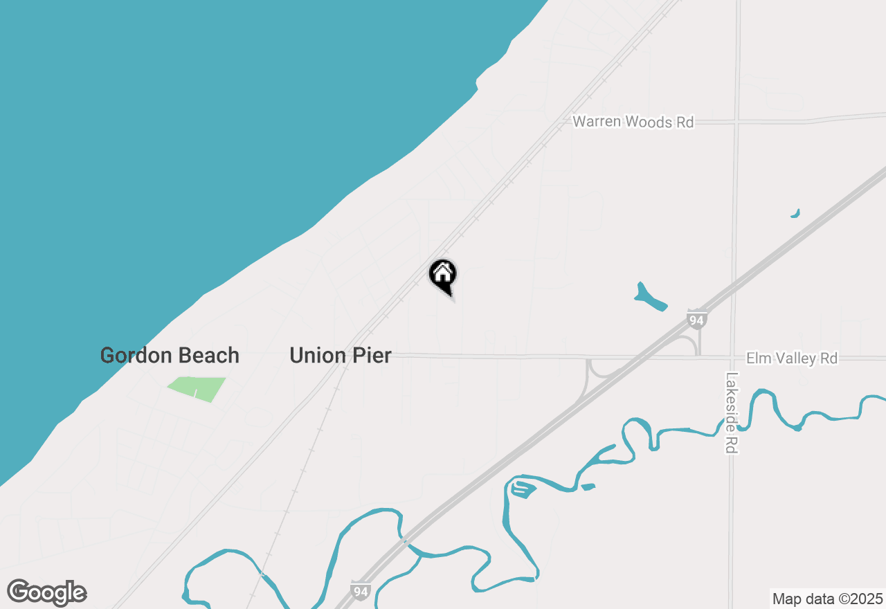 Map of 15973 Prusa Road, Chikaming Twp, MI 49129
