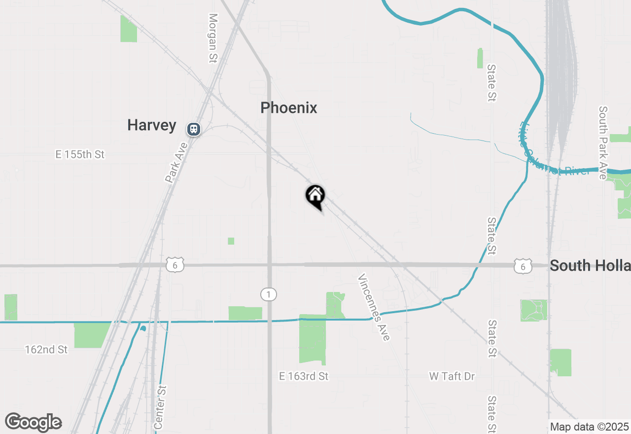 Map of 15711 Lowe Avenue, Harvey, IL 60426