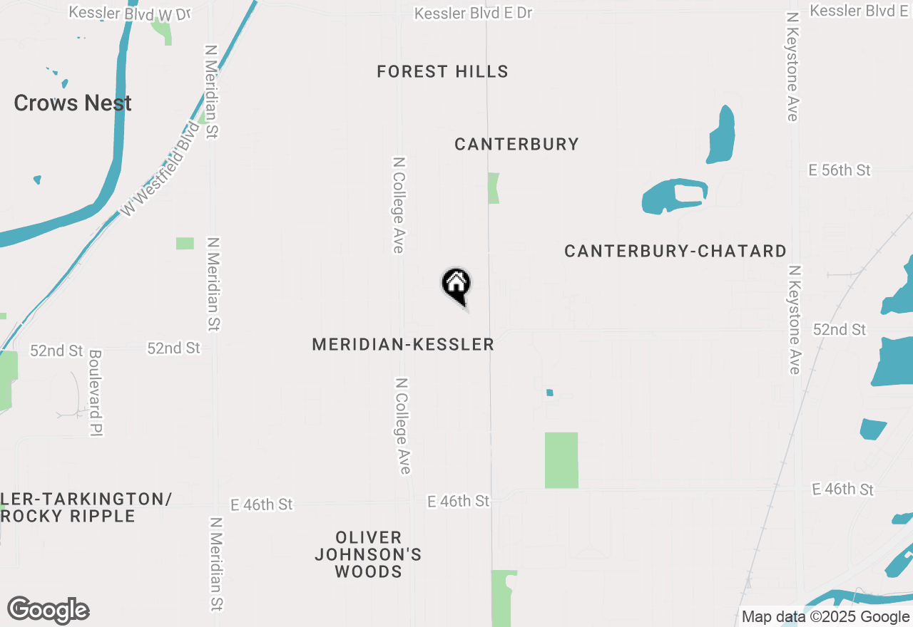 Map of 5241 Guilford Avenue, Indianapolis, IN 46220