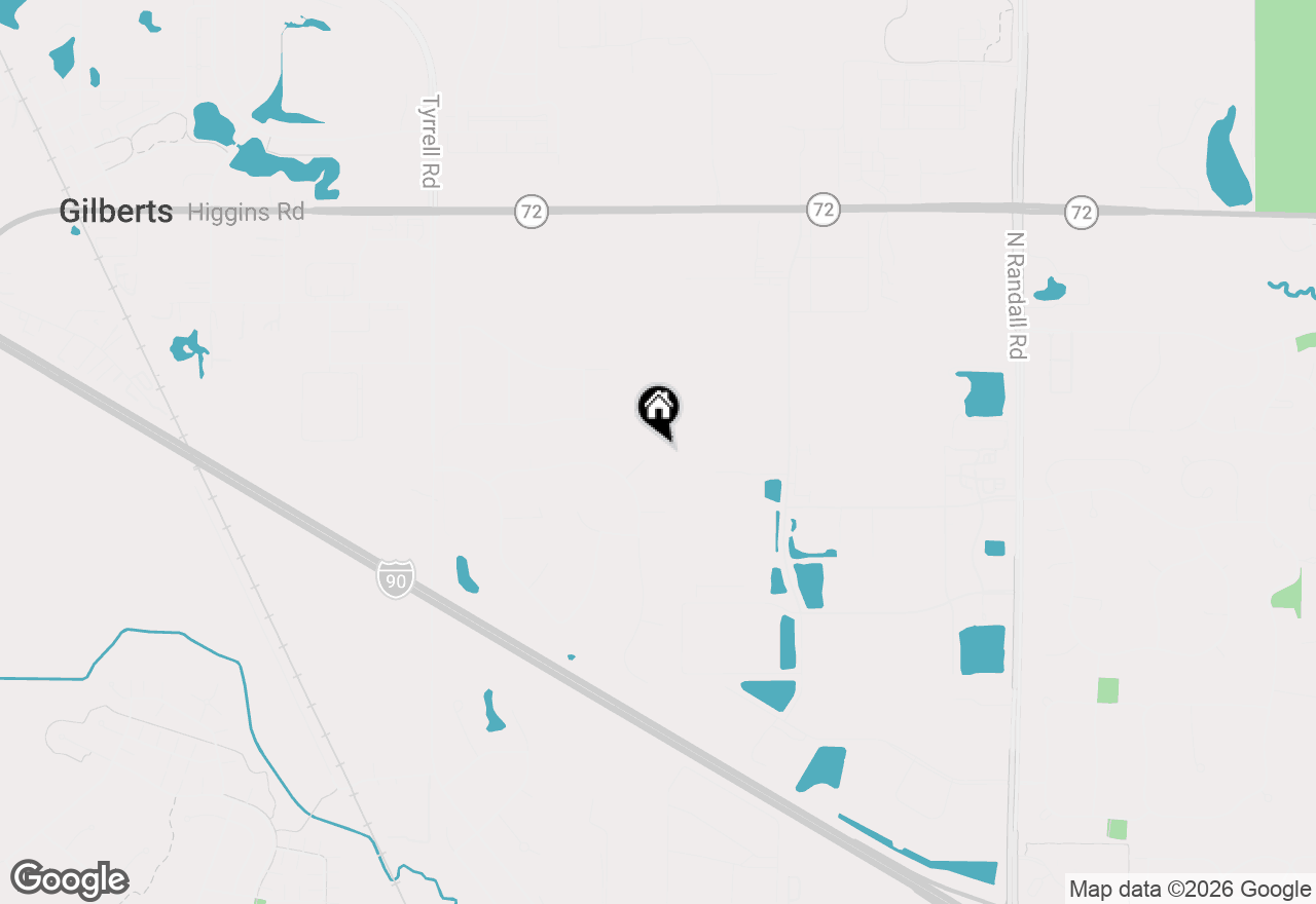 Map of 635 Pauline Court, Gilberts, IL 60136