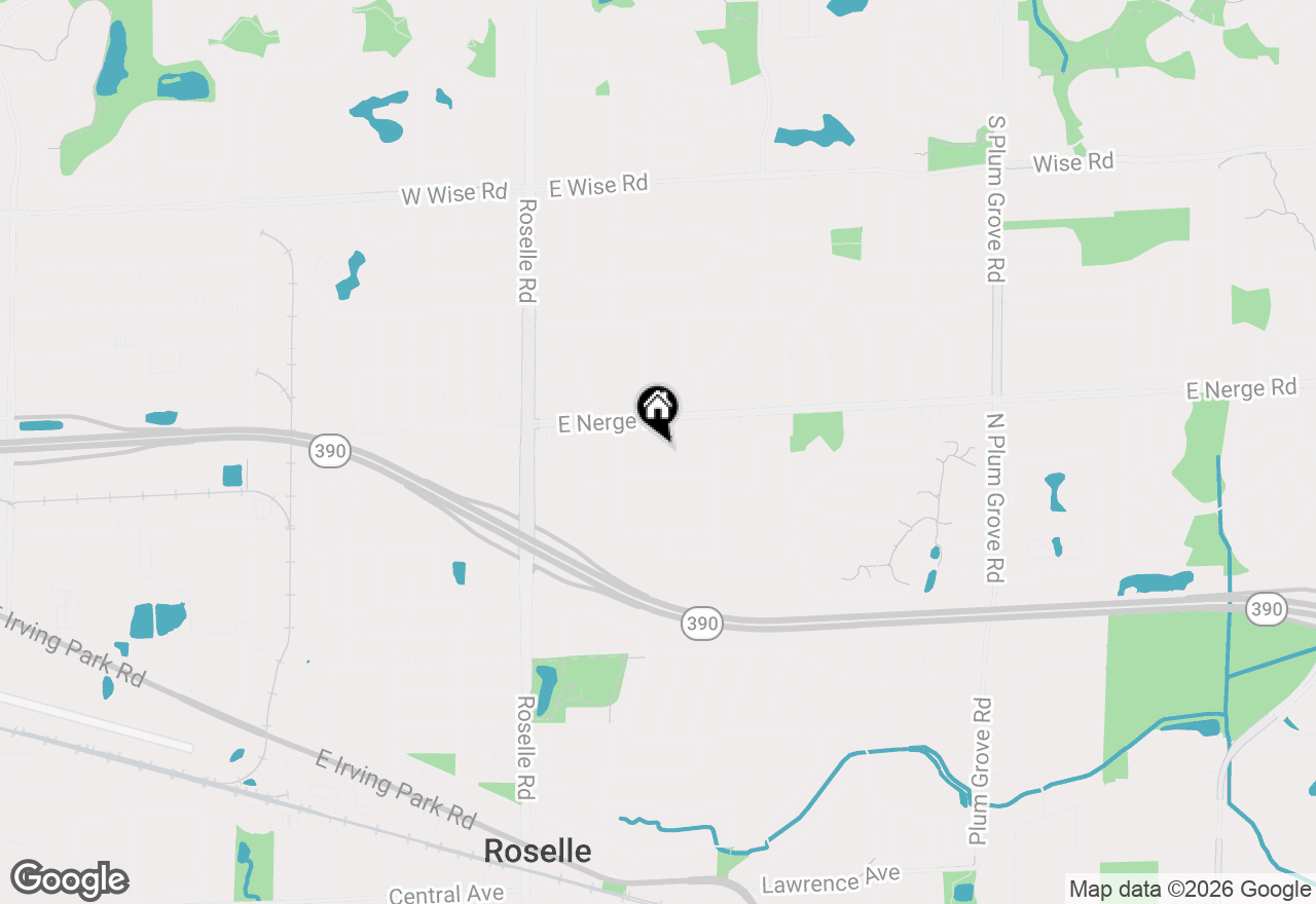 Map of 199 E Nerge Road, Roselle, IL 60172