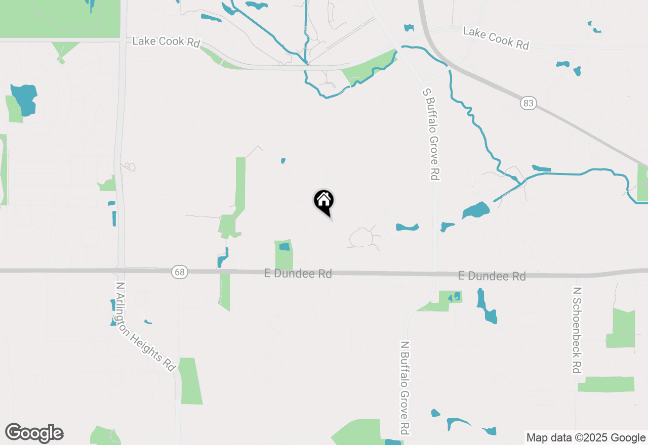 Map of 665 Patton Drive, Buffalo Grove, IL 60089