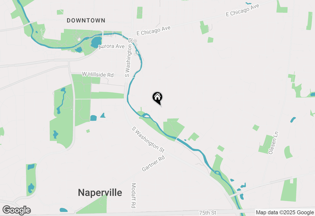 Map of 815 Santa Maria Drive, Naperville, IL 60540