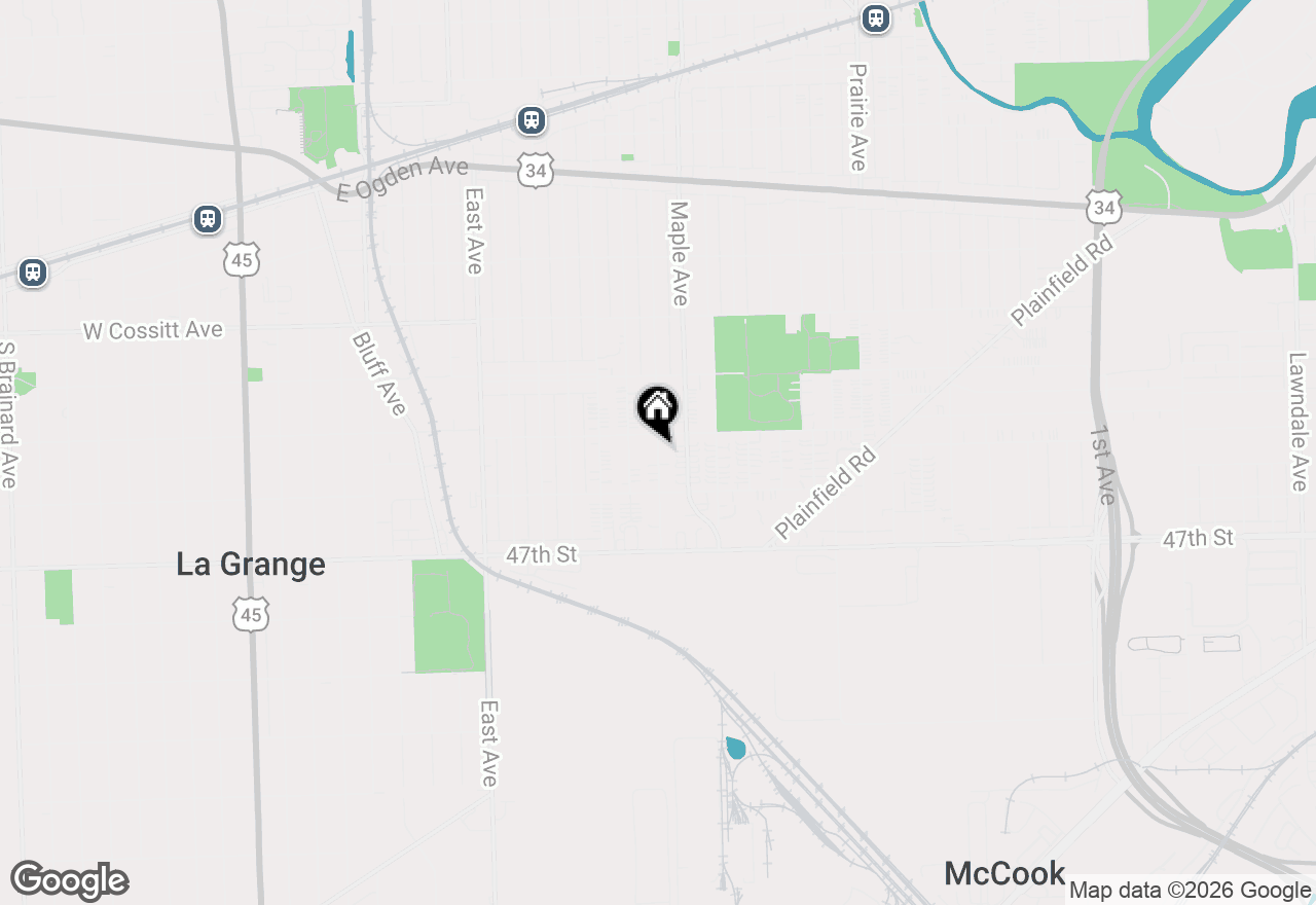 Map of 4530 Arthur Avenue, Brookfield, IL 60513