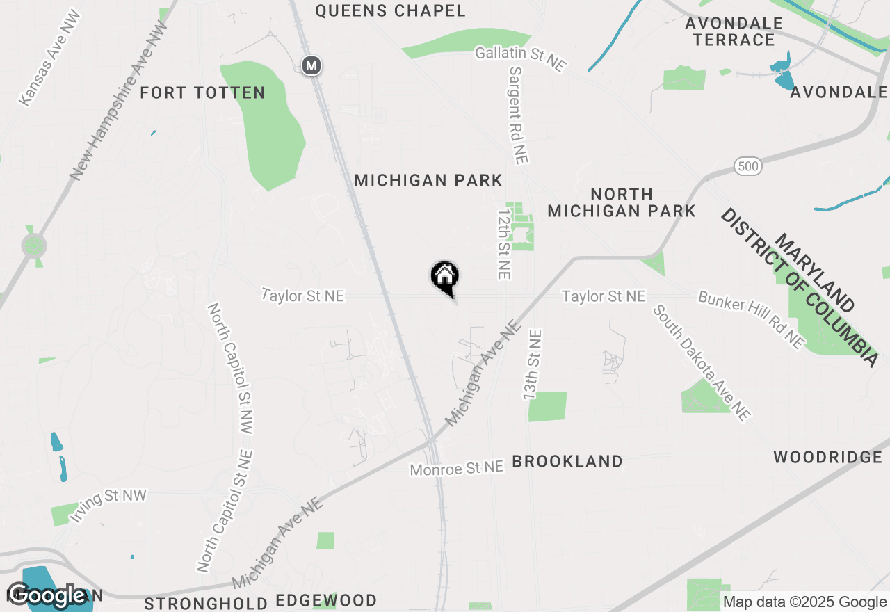 Map of 4026 9th Street Ne #1, Washington, DC 20017