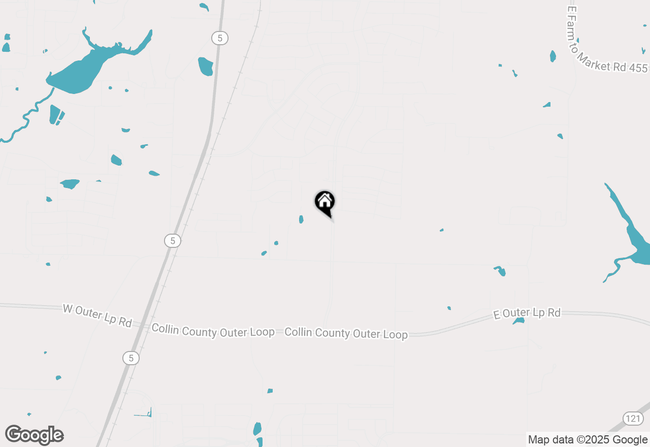 Map of 3020 County Road 422, Anna, TX 75409