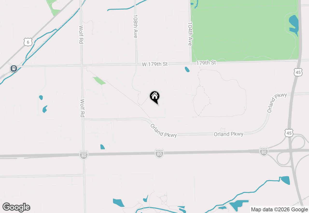 Map of 18201 Lynn Drive #109, Orland Park, IL 60467