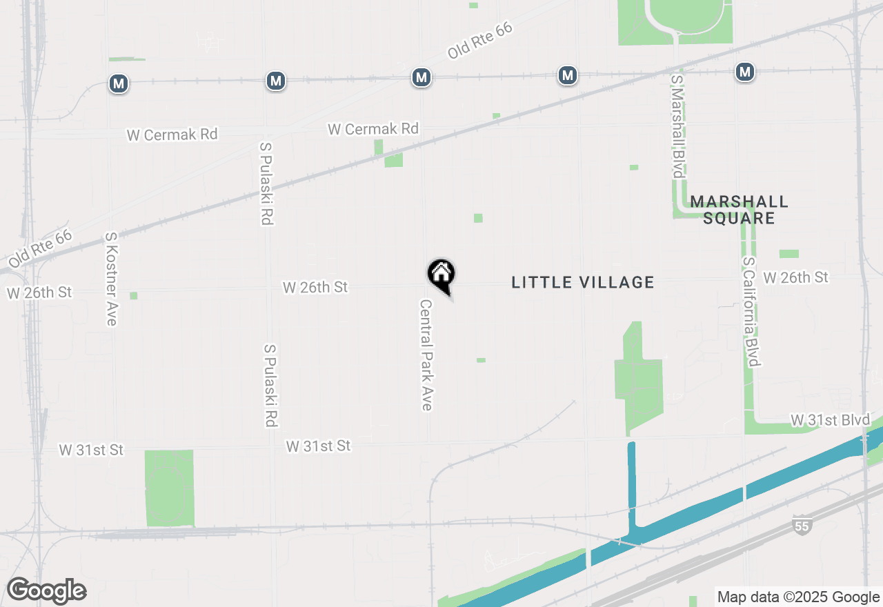 Map of 2628 S Drake Avenue, Chicago, IL 60623