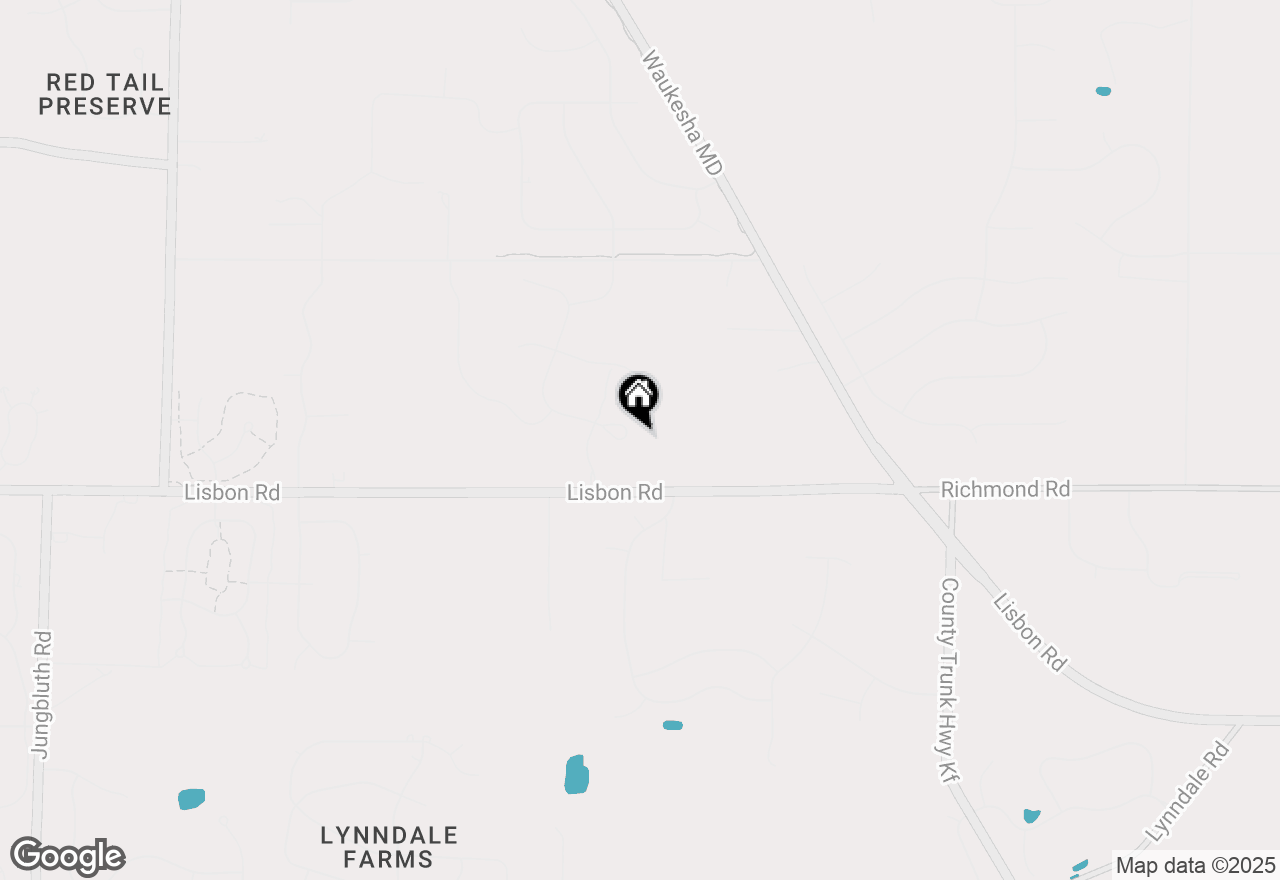 Map of N56W27147 Crispin Ct, Lisbon, WI 53089