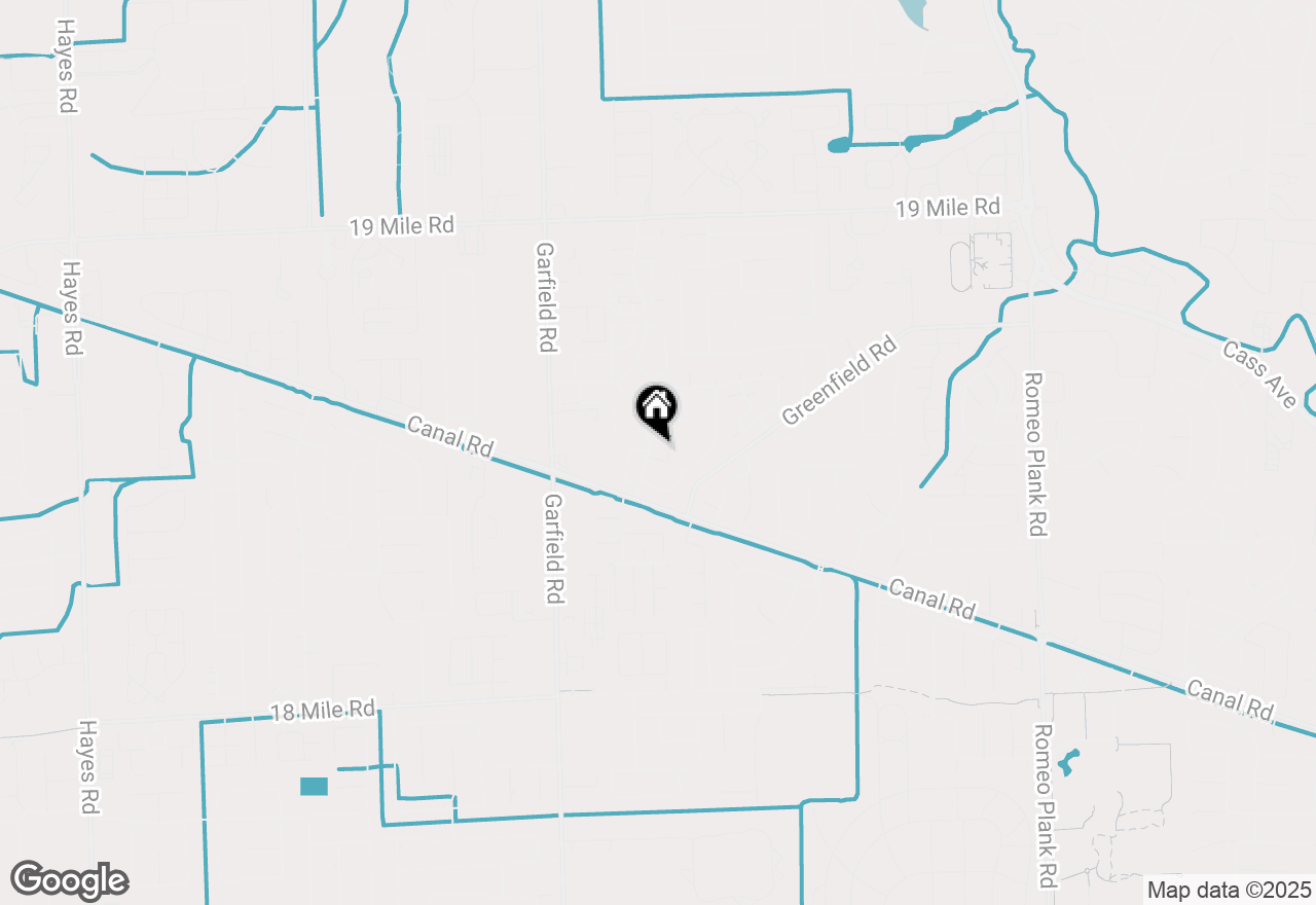 Map of 42184 Toddmark Lane #5, Clinton Township, MI 48038