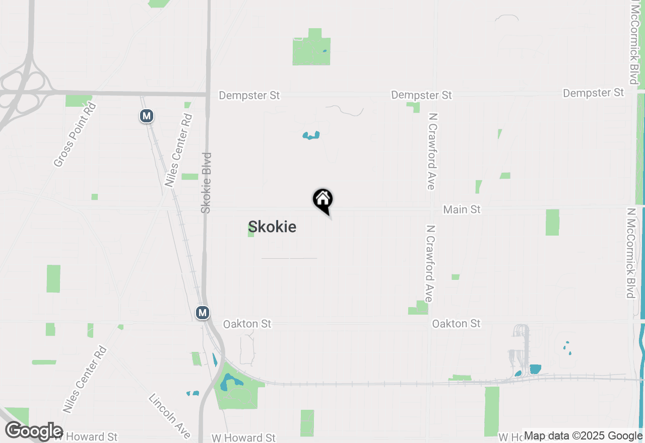 Map of 8335 Kostner Avenue, Skokie, IL 60076