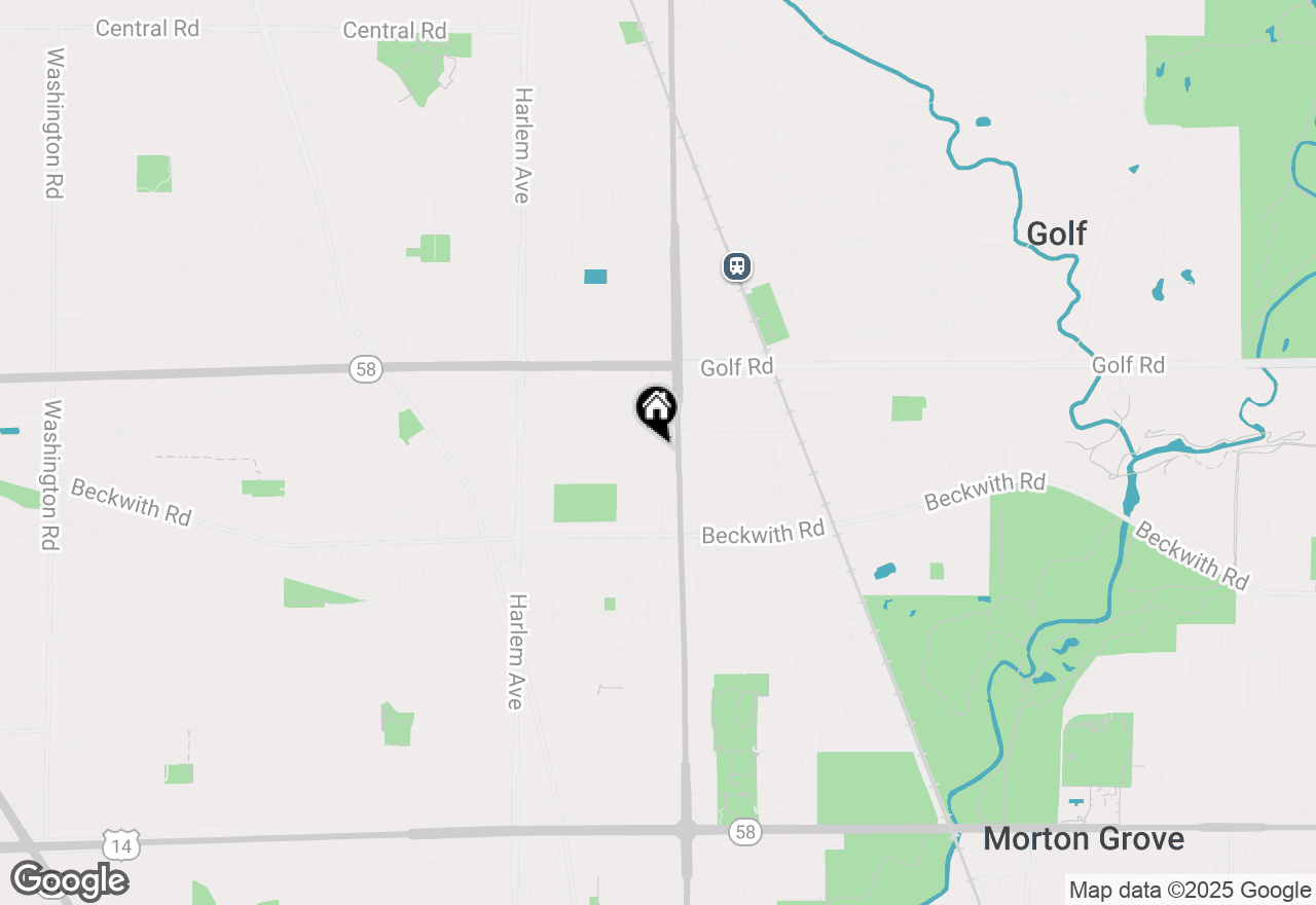 Map of 9421 Sayre Avenue, Morton Grove, IL 60053