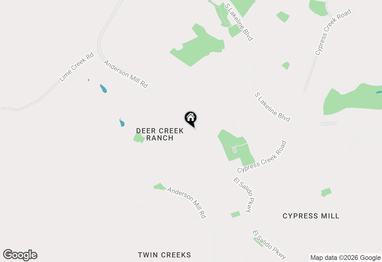 Map of 2210 Kerr Trl, Cedar Park, TX 78613