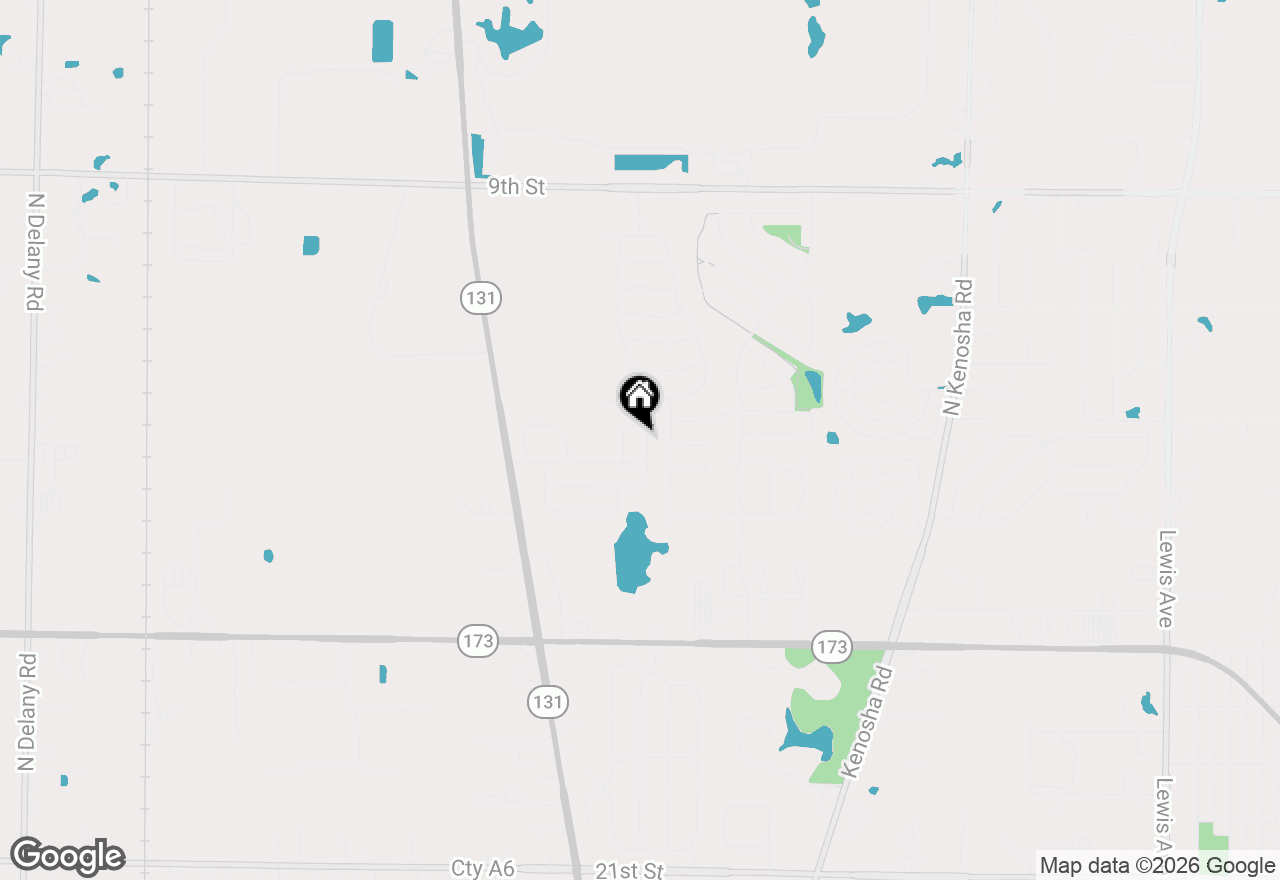 Map of 1305 Reed Road, Zion, IL 60099