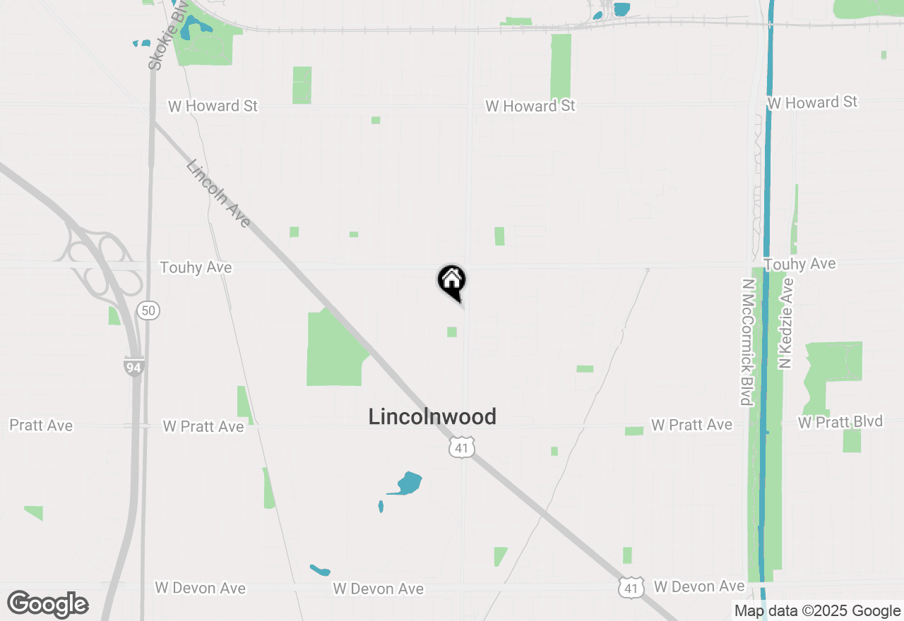 Map of 4021 W Estes Avenue, Lincolnwood, IL 60712