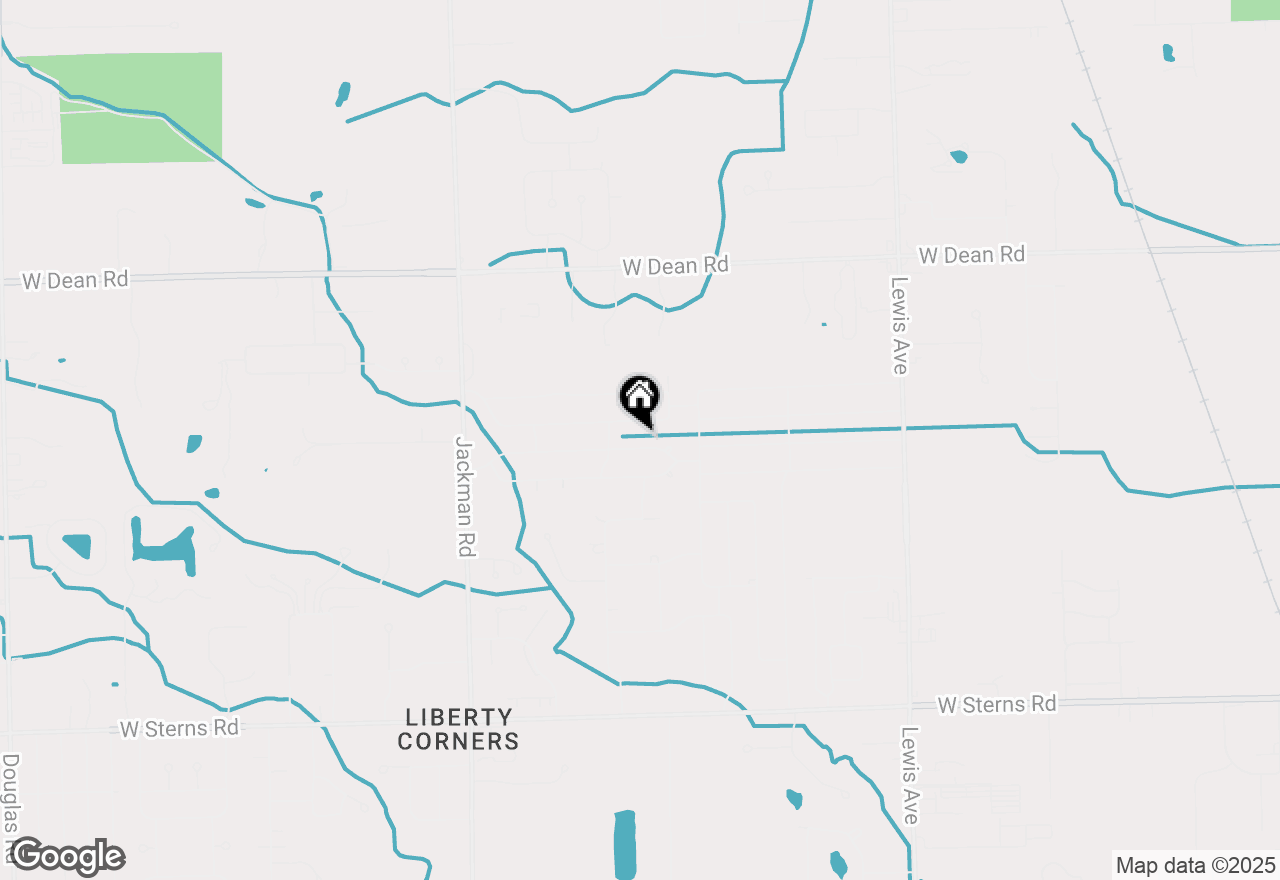 Map of 1392 Tennyson Drive, Temperance, MI 48182