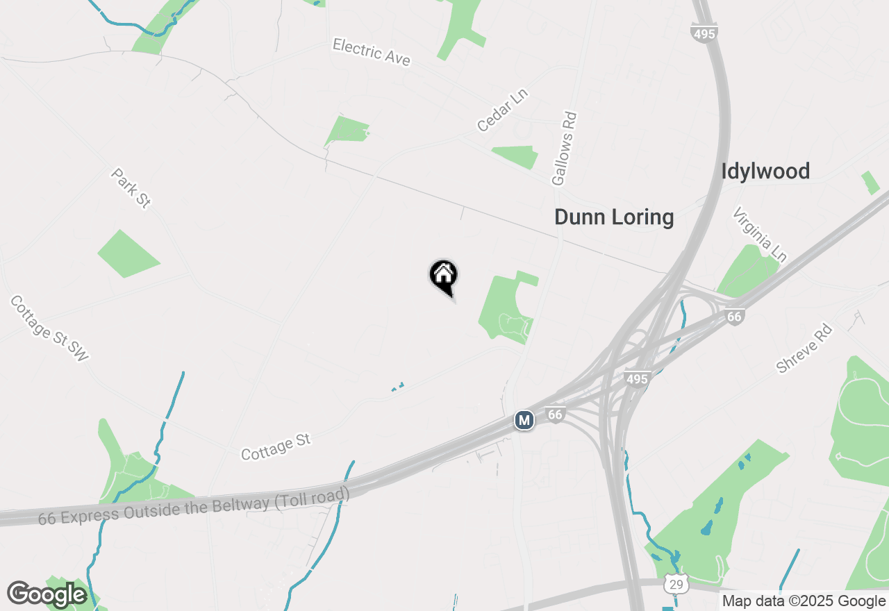 Map of 8306 Winder Street, Vienna, VA 22180